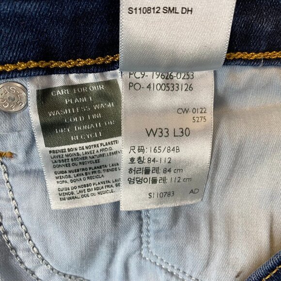 Levis Women's Jeans 33x30 311 Shaping Skinny Dark Wash For Women - Picture 7 of 16